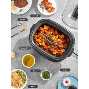 AICOOK Slow Cooker 6Qt, 10 in 1 Programmable Multifunctional Cooker A25R 12 AICOOK Slow Cooker 6Qt 10 in 1 Programmable Multifunctional Cooker A25R 5
