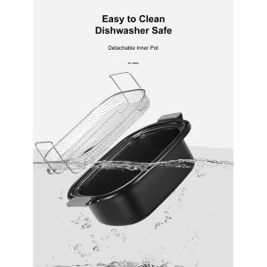 AICOOK Slow Cooker Air Fryer Combo A25M 3