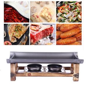 Alcohol Grill Aluminium Bamboo Ceramic Plate Grilled A23L 11 Alcohol Grill Aluminium Bamboo Ceramic Plate Grilled A22L 5