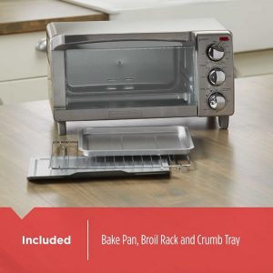BLACKDECKER 4 Slice Toaster Oven Easy Controls B14Z 2