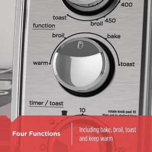 BLACKDECKER 4 Slice Toaster Oven Easy Controls B14Z 4