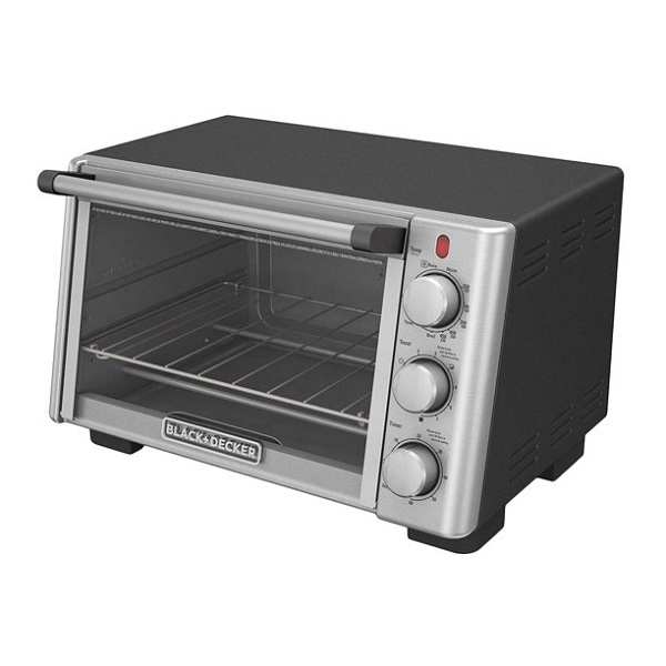 BLACK+DECKER 6-Slice Convection Countertop Toaster Oven B15F 4 BLACK+DECKER 6-Slice Convection Countertop Toaster Oven B15F - Image 2