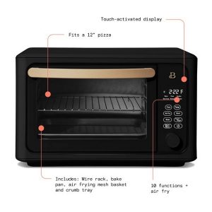 Beautiful 6 Slice Touchscreen Air Fryer Toaster Oven B16O