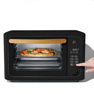 Beautiful 6 Slice Touchscreen Air Fryer Toaster Oven B16O 2