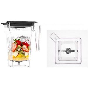Blendtec Commercial FourSide Blender Jar 2 Qt. with Soft Lid B9Q 2