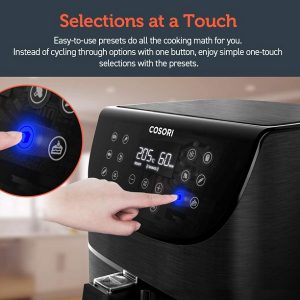 COSORI Air FryerMax XL 5.8 Quart1700 Watt Electric Hot Air Fryers C30Y 3
