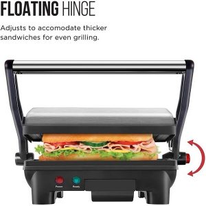 Chefman Electric Panini Press Grill and Gourmet Sandwich C22L 5