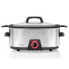 Chefman Stainless Steel Slow Cooker 6 Quart C25T 1