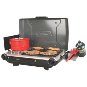 Coleman Camp Propane GrillStove Grey Steel C22A 4