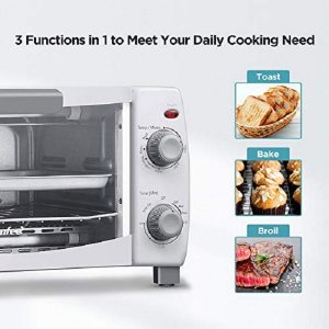 Comfee' Toaster Oven Countertop, 4-Slice C16J 5 Comfee Toaster Oven Countertop 4 Slice C16J 2