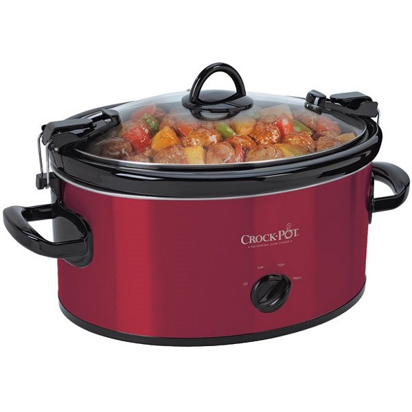 Crock-Pot 6 Quart Cook & Carry Slow Cooker Red with Litte Dipper C25O 5 Crock-Pot 6 Quart Cook & Carry Slow Cooker Red with Litte Dipper C25O - Image 3