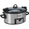 Crock Pot 6 Quart Programmable Cook Carry Slow Cooker C25L 1