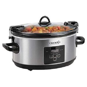 Crock-Pot 7.0-Quart Cook & Carry Programmable Slow Cooker C25Y