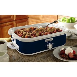 Crock-Pot SCCPCCM350-BL Manual Slow Cooker, Navy Blue C25E 8 Crock Pot SCCPCCM350 BL Manual Slow Cooker Navy Blue C25E 3