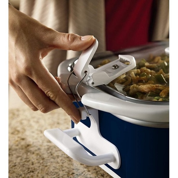 Crock-Pot SCCPCCM350-BL Manual Slow Cooker, Navy Blue C25E 6 Crock-Pot SCCPCCM350-BL Manual Slow Cooker, Navy Blue C25E - Image 4
