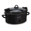 Crock Pot SCCPVL600 B Cook N Carry Oval Manual Slow Cooker C25C 1