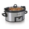 Crock-Pot SCCPVL610T-S-A 6 Quart Cook Carry Oval Slow Cooker C25U 2 Crock Pot SCCPVL610T S A 6 Quart Cook Carry Oval Slow Cooker C25U 1