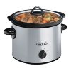 Crock Pot SCR300 SS 3 Quart Stainless Steel Slow Cooker C25H 1
