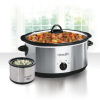 Crock-Pot® 8-Quart Manual Slow Cooker, Stainless Steel C25T 1 Crock Pot® 8 Quart Manual Slow Cooker Stainless Steel C25T 1