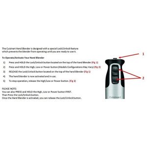 Cuisinart Smart Stick 2 Speed Hand Blender White C9S 3