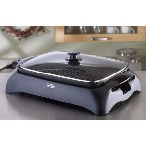DeLonghi Healthy Indoor Grill with Die Cast Aluminum D22T 2