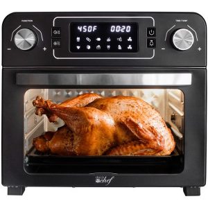 Deco Chef 24 QT Black Countertop Toaster Oven D16Z 4