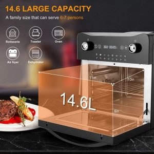 Fynllur 16 in 1 Electric Air Fryer14.7 QT Air Fryer with F29B 2