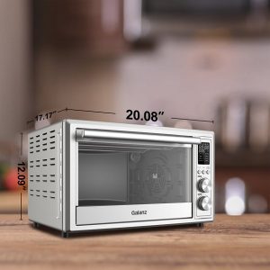Galanz GT12SSDAN18 1.1 Cu.Ft . Digital Toaster Oven with Air Fry G31Z 2
