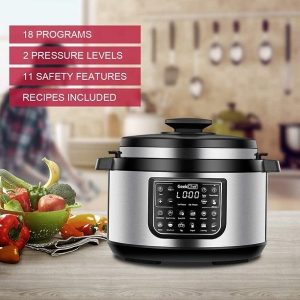 Geek Chef 8 Qt 12 in i Multiuse Programmable Electric Pressure Cooker G3P 2
