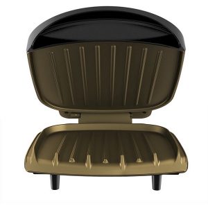 George Foreman 2 Serving Classic Plate Electric Grill and Panini Press G23Y