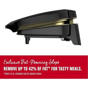 George Foreman 2 Serving Classic Plate Electric Grill and Panini Press G23Y 4