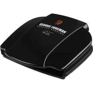 George Foreman 2 Serving Classic Plate Grill Black GR0036B G22T 1