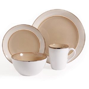 Gibson Studio Amberwood 16 Piece Dinnerware Set 2 1