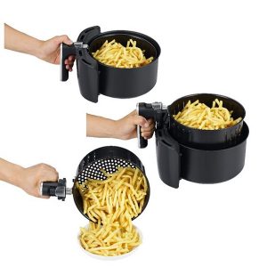 GoWISE USA 3.7 Quart 8 in 1 Touchscreen Air Fryer Black G30H 4
