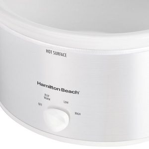 Hamilton Beach 4 Quart Oval Kitchen Countertop Slow Cooker H25X 3