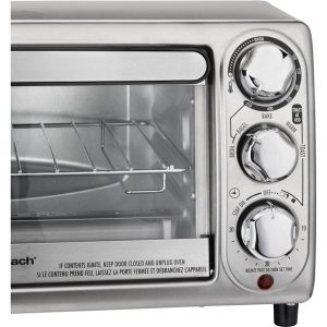 Hamilton Beach 4 Slice Non Slip Kitchen Countertop Toaster Oven H14W 3