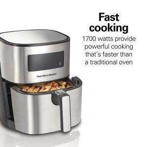 Hamilton Beach 5 Liter Hot Air Fryer with Nonstick Basket H29K 2