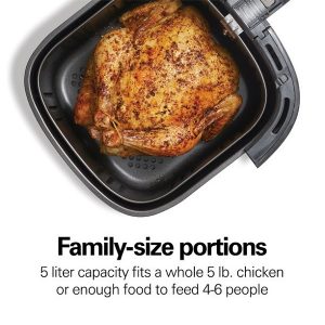 Hamilton Beach 5 Liter Hot Air Fryer with Nonstick Basket H29K 5