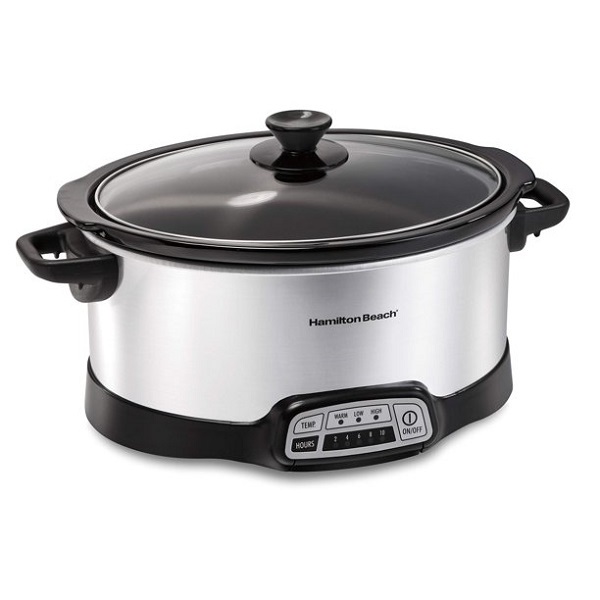 Hamilton Beach 7-Quart Programmable Slow Cooker H25G 3 Hamilton Beach 7-Quart Programmable Slow Cooker H25G