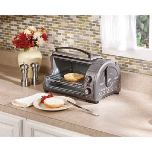 Hamilton Beach Easy Reach 4 Slice Toaster Oven Model 31334D H14R 4