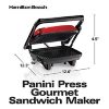 Hamilton Beach Electric Panini Press Grill with Locking Lid H22Y 1