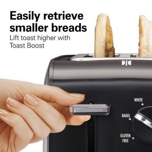 Hamilton Beach Expert Toast 2 Slice Toaster Adjustable H15O 3