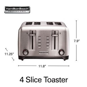 Hamilton Beach Professional 4 Slice Toaster 24990 H15C