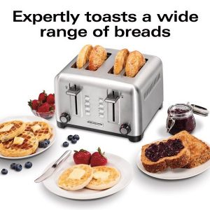 Hamilton Beach Professional 4 Slice Toaster 24990 H15C 4