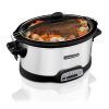 Hamilton Beach Programmable Stay or Go Slow Cooker H25T 1