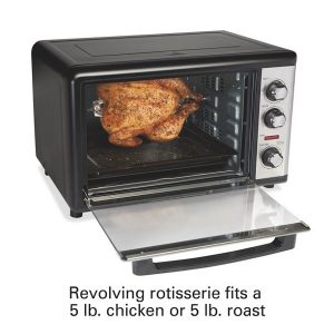 Hamilton Beach XL Convection Oven with Rotisserie H14C 3