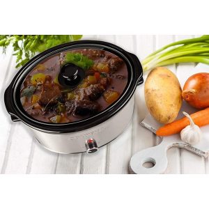 Hartford Courant CSC-8525ST 8.5 qt. Slow Cooker Stainles Steel H25I 9 Hartford Courant CSC 8525ST 8.5 qt. Slow Cooker Stainles Steel H25I 4