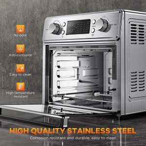 HomeRusso 25L26.3QT Air Fryer Oven, 24-in-1 Convection Toaster H31Y 8 HomeRusso 25L26.3QT Air Fryer Oven 24 in 1 Convection Toaster H31Y 2