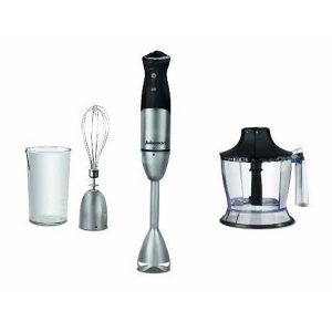 Juiceman HB0001S Juiceman Stainless Steel Hand Blender and Accessories J10D