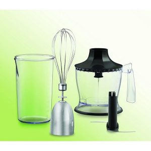 Juiceman HB0001S Juiceman Stainless Steel Hand Blender and Accessories J10D 2